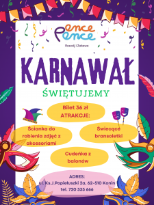 Purple Illustration Playful Carnival Party Poster (1)
